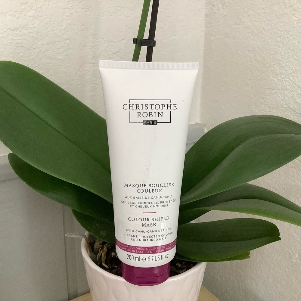 Christophe Robin protected Shield Mask Camu-camu Berries - Colored, Bleached